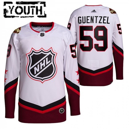 Pittsburgh Penguins Jake Guentzel 59 2022 NHL All-Star Wit Authentic Shirt - Kinderen